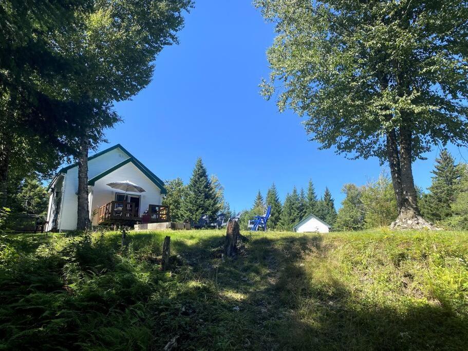 Le Jazz- Chalet Rustique/Chic Avec Spa Notre-Dame-Des-Bois Extérieur photo