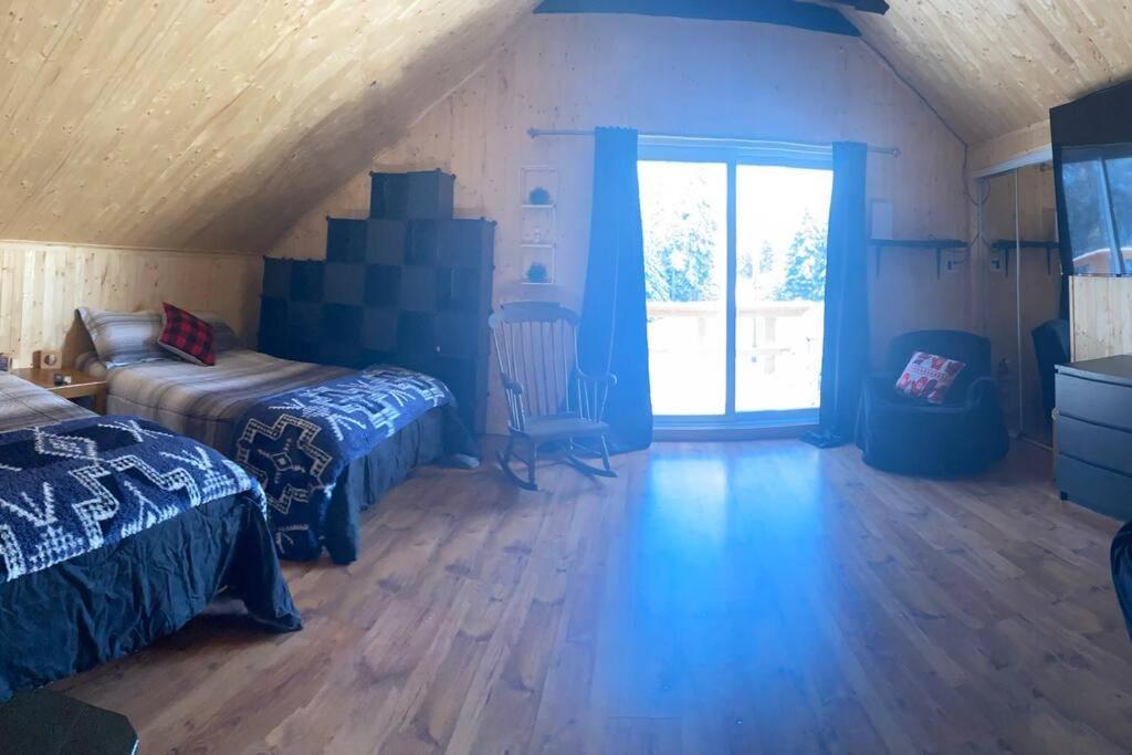 Le Jazz- Chalet Rustique/Chic Avec Spa Notre-Dame-Des-Bois Extérieur photo