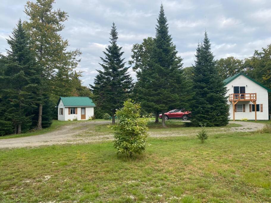 Le Jazz- Chalet Rustique/Chic Avec Spa Notre-Dame-Des-Bois Extérieur photo